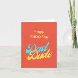 Tarjeta del Día del Padre para Papá Tipo