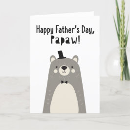 Tarjeta del Día del Padre para Papaw