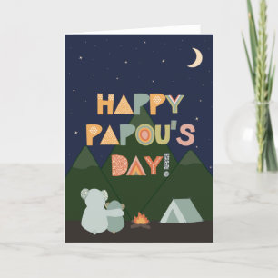 Tarjeta del Día del Padre para Papou