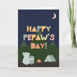 Tarjeta del Día del Padre para PePaw