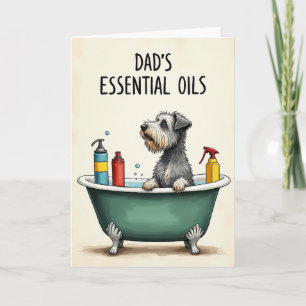 Tarjeta del Día del Padre para Perrito Mimado
