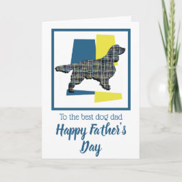 Tarjeta del Día del Padre para perro Springer Span