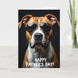 Tarjeta del Día del Padre para un atractivo dueño