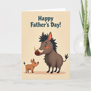 Tarjeta del Día del Padre para un padre amoroso