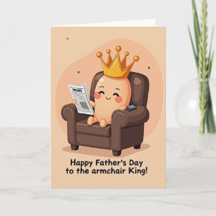 Tarjeta del Día del Padre Real Momento