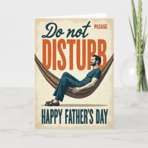 Tarjeta del Día del Padre Relajante