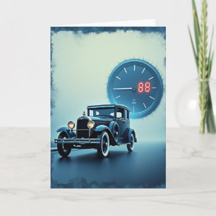 Tarjeta del Día del Padre Retro Ride Momento