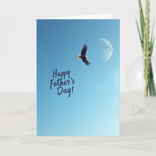 Tarjeta del Día del Padre Sereno Cielo