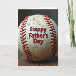 Tarjeta del Día del Padre Sports Orb