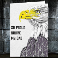 Tarjeta del Día del Padre: Tan Orgulloso de Ti, Pa