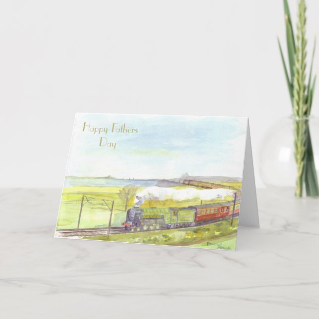 Tarjeta del Día del Padre Tornado (Anverso)