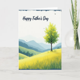 Tarjeta del Día del Padre Verdant Slope