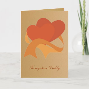 Tarjeta del Día del Padre Vintage