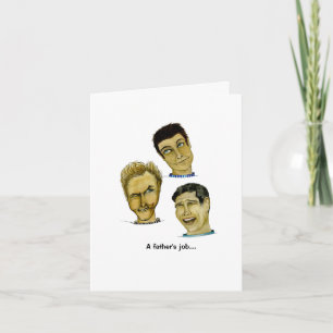 Tarjeta del Día del Padre y de la Hija