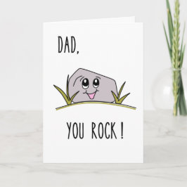 Tarjeta del Día del Padre You Rock