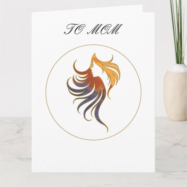 Tarjeta del Día del Paraíso 2 de la Madre (Anverso)