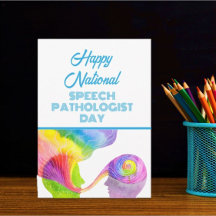 Tarjeta del día del patólogo de la patología de la