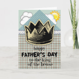 Tarjeta del Día del Rey de la Casa del Padre