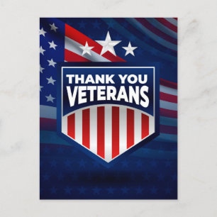 Tarjeta del Día del Veterano
