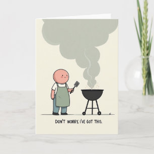 Tarjeta del Día Dulce para Papás a la Parrilla