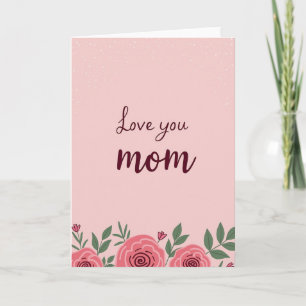 Tarjeta del Día Especial para Mamá Te Quiero