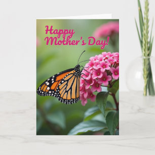 Tarjeta del Día Feliz con Insecto de Lunares