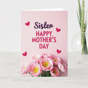 Tarjeta del Día Feliz de la Hermana de Lunares