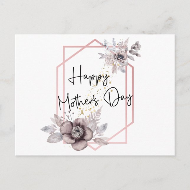Tarjeta del Día Feliz de la Madre (Anverso)