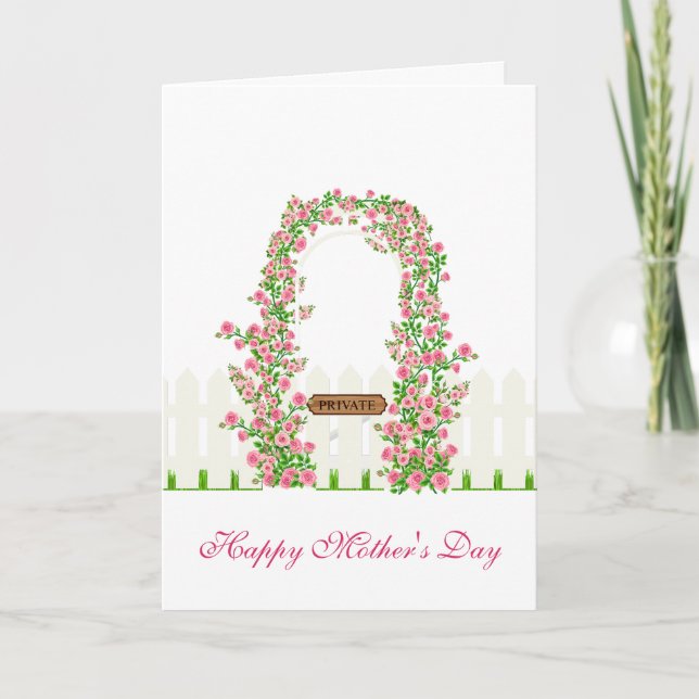 Tarjeta del Día Feliz de la Madre (Anverso)