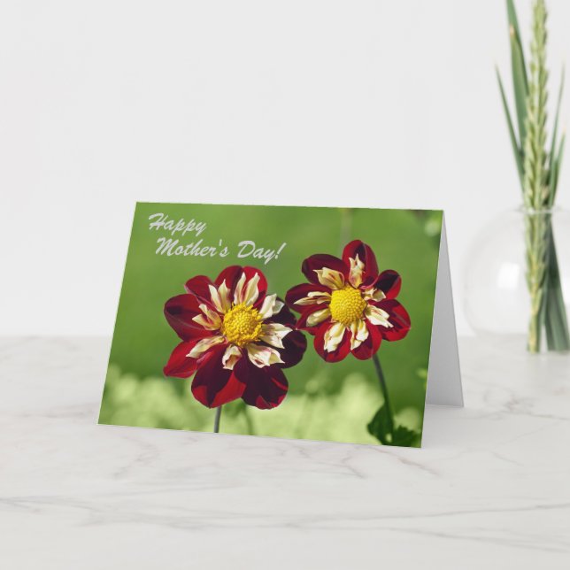 Tarjeta del Día Feliz de la Madre (Anverso)