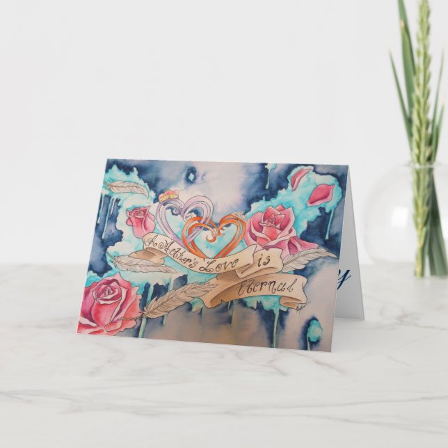 Tarjeta del Día Feliz de la Madre (Anverso)