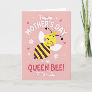 Tarjeta del Día Feliz del Insecto Dulce