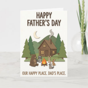 Tarjeta del Día Feliz del Padre