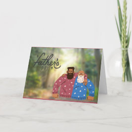 Tarjeta del Día Feliz del Padre