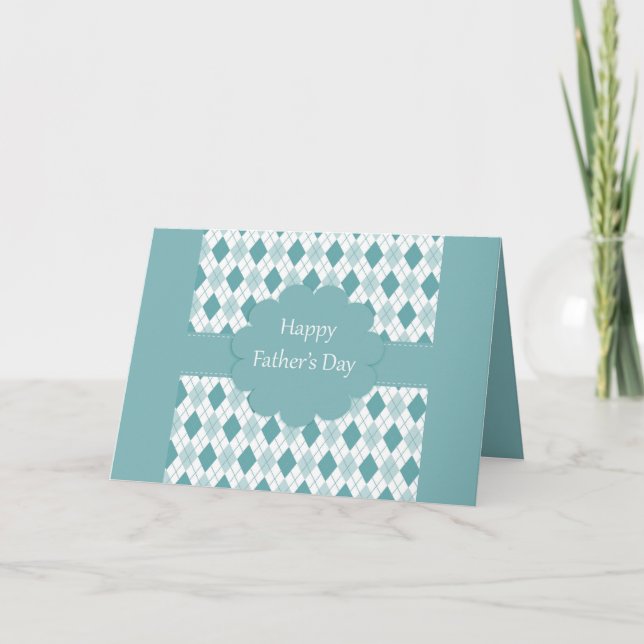 Tarjeta del Día Feliz del Padre (Anverso)