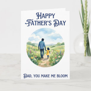 Tarjeta del Día Feliz del Padre