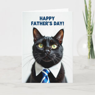 Tarjeta del Día Feliz del Papá de Bigote