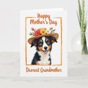 Tarjeta del Día Feliz del Perro de Lunares
