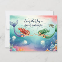 Tarjeta del Día Internacional de la Amistad