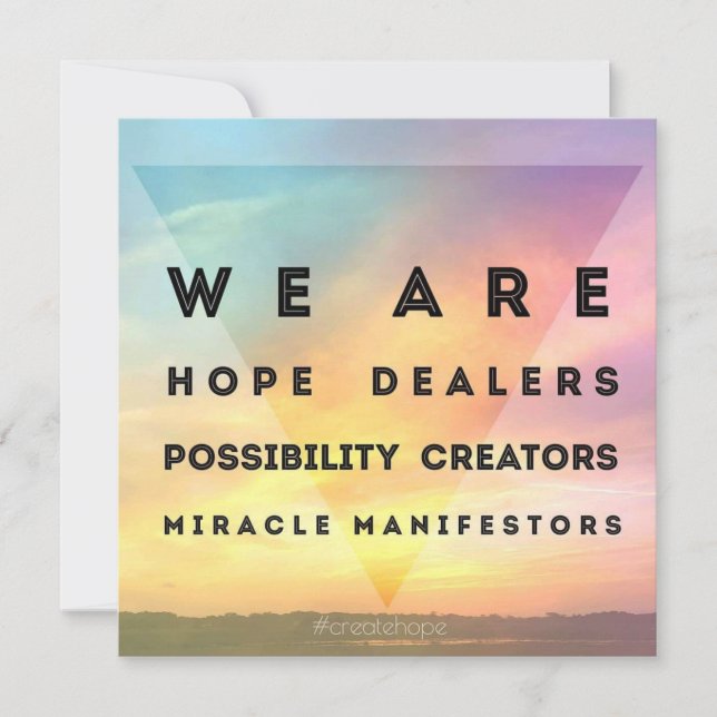 Tarjeta del doTERRA de la enhorabuena (Anverso)