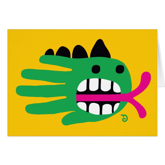 Tarjeta del dragón (Anverso (Horizontal))
