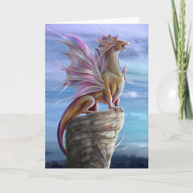 Tarjeta del dragón del canto (Anverso)