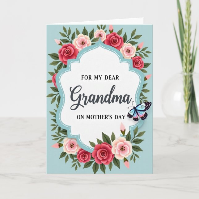Tarjeta del dulce amor de madre (Anverso)