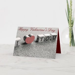 Tarjeta del el día de San Valentín