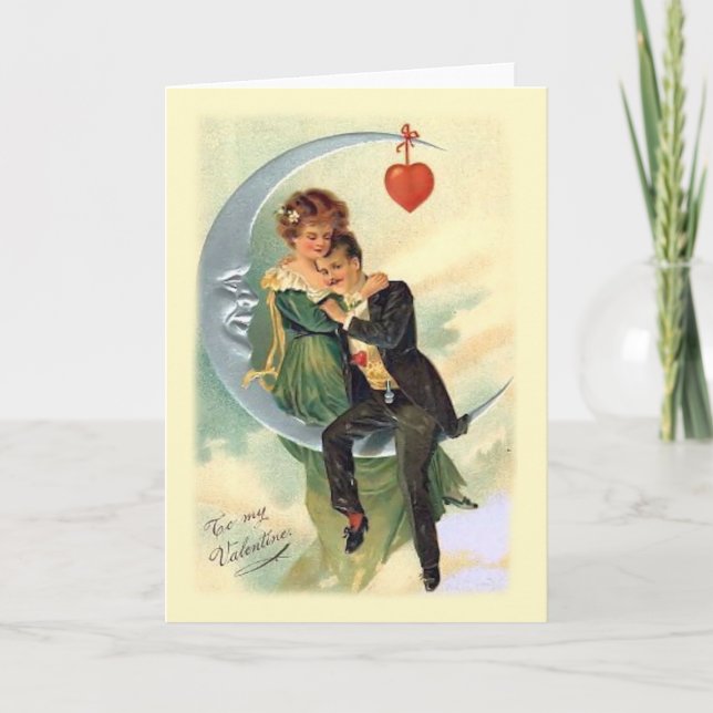 Tarjeta del el día de San Valentín (Anverso)