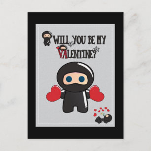 Tarjeta del el día de San Valentín con los
