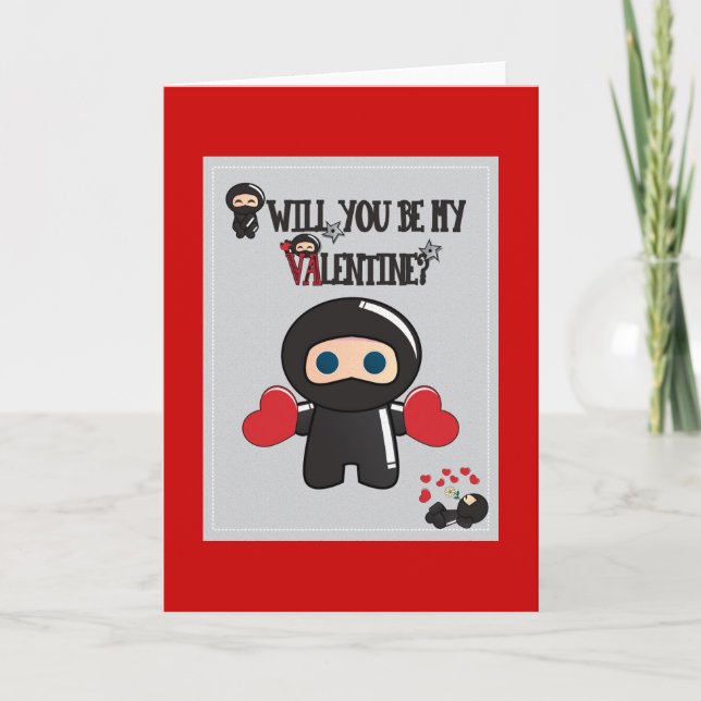 Tarjeta del el día de San Valentín con los (Anverso)