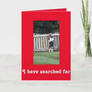 Tarjeta del el día de San Valentín de Basset Hound