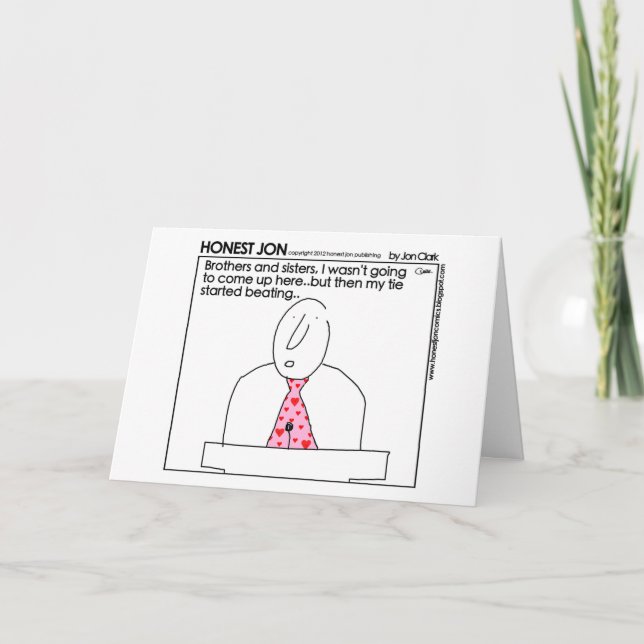 Tarjeta del el día de San Valentín de LDS (Anverso)