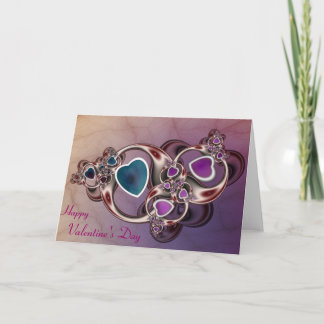 Tarjeta del el día de San Valentín de los